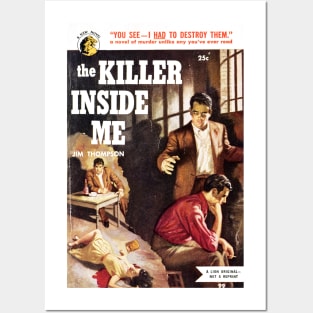 'The Killer Inside Me' Paperback Cover Art Posters and Art